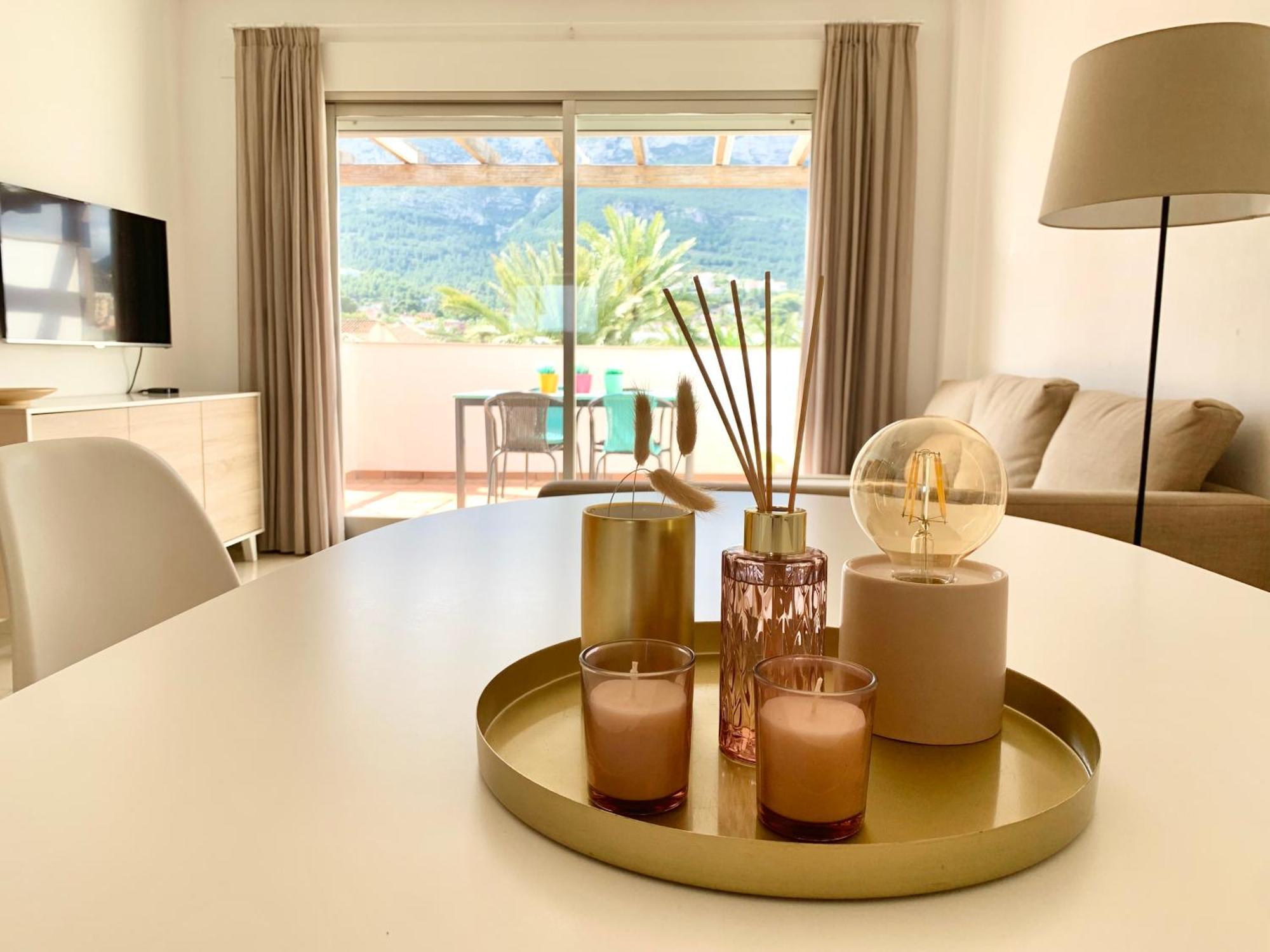 דניה Hoteltype Penthouse 2 Beds, Parking, Wifi & Pool Stunning Views מראה חיצוני תמונה